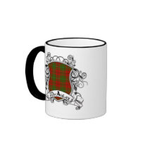 MacAulay Tartan Shield mugs