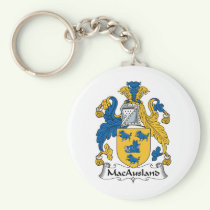 MacAusland Family Crest Keychain