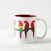 Macaw and Lory Drinkware Mug