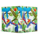 Macaw Jungle Avery Binder