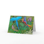 Macaw Jungle Card