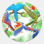 Macaw Jungle Sticker