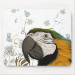macaw mousepad