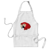 Macaw Parrot aprons