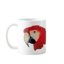 Macaw Parrot Bird Mug mugs