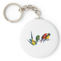 Macaw Parrot Keychain