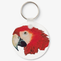 Macaw Parrot keychains