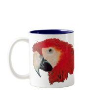 Macaw Parrot Mug mugs