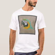Macaw t-shirts by pawtraitart Macaw t-shirts