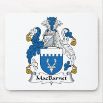 MacBarnet Family Crest Mousepad