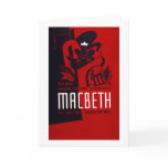 Macbeth Negro Theatre 1937 WPA Card