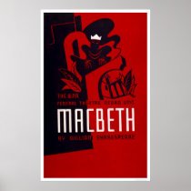Macbeth Negro Theatre 1937 WPA Posters