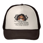 Macbeth Quote Mesh Hat