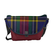 MacBeth Tartan Plaid Messenger Bag
