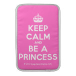 [Crown] keep calm and be a princess  MacBook Air sleeves