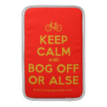 [Bicycle] keep calm and bog off or alse  MacBook Air sleeves