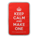 [Crown] keep calm and make one  MacBook Air sleeves