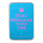 [Smile] esau mebarak number one 1  MacBook Air sleeves