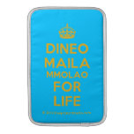 [Crown] dineo maila mmolao for life  MacBook Air sleeves