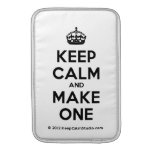 [Crown] keep calm and make one  MacBook Air sleeves