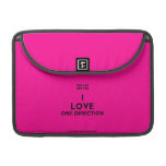 [UK Flag] i love one direction  MacBook Pro 13" Sleeves MacBook Pro Sleeve