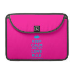 [Two hearts] keep calm and let love rule  MacBook Pro 13" Sleeves MacBook Pro Sleeve