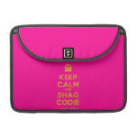 [Campervan] keep calm and shag codie  MacBook Pro 13" Sleeves MacBook Pro Sleeve