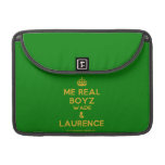 [Crown] me real boyz wade & laurence  MacBook Pro 13" Sleeves MacBook Pro Sleeve