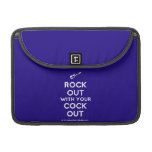 [Electric guitar] rock out with your cock out  MacBook Pro 13" Sleeves MacBook Pro Sleeve