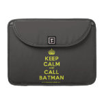 [Crown] keep calm and call batman  MacBook Pro 13" Sleeves MacBook Pro Sleeve