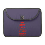 [Two hearts] keep calm, love justin beiber  MacBook Pro 13" Sleeves MacBook Pro Sleeve