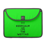 [UK Flag] keepcalm and love the wettas  MacBook Pro 13" Sleeves MacBook Pro Sleeve