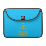 [Crown] keep calm and have a dance  MacBook Pro 13" Sleeves MacBook Pro Sleeve