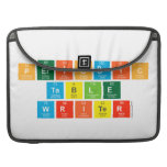 Periodic Table Writer MacBook Pro Sleeves