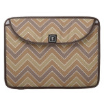 MacBook Sleeve - Coffee Chevrons Sleeves For Macbooks