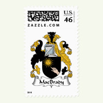 MacBrady Family Crest Stamps