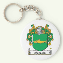 MacCain Family Crest Keychain