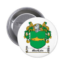 MacCain Family Crest Button
