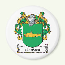 MacCain Family Crest Magnet