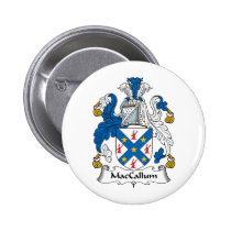 MacCallum Family Crest Button