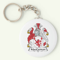 MacCartron Family Crest Keychain