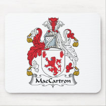 MacCartron Family Crest Mousepad