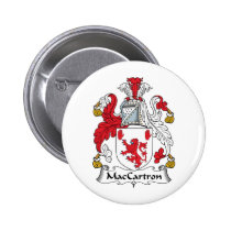 MacCartron Family Crest Button