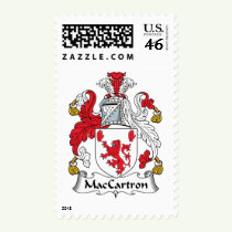 MacCartron Family Crest Stamps
