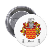 Macci Family Crest Button