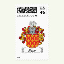 Macci Family Crest Stamps
