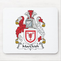 MacCleish Family Crest Mousepad