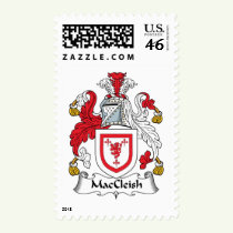 MacCleish Family Crest Stamps