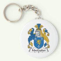 MacCoglan Family Crest Keychain