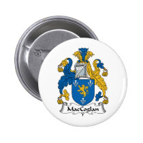 MacCoglan Family Crest Button